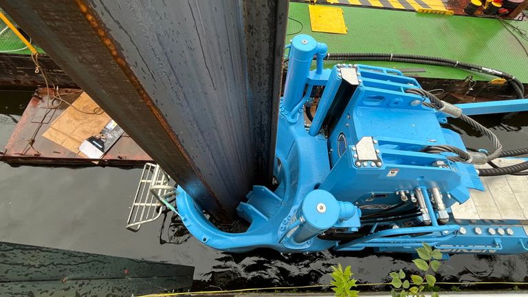 Sanierung der Uferwand Holzmarktstraße