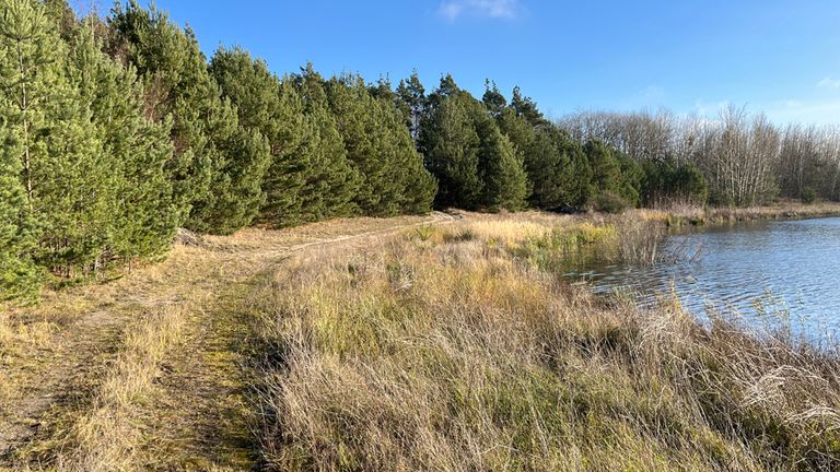 Wegenetz Brückenfeld Sedlitz